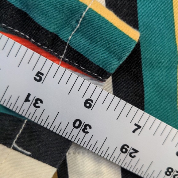 Pacsun Women's Striped Shorts Multicolor Size M Cotton Spandex Blend - Picture 9 of 11